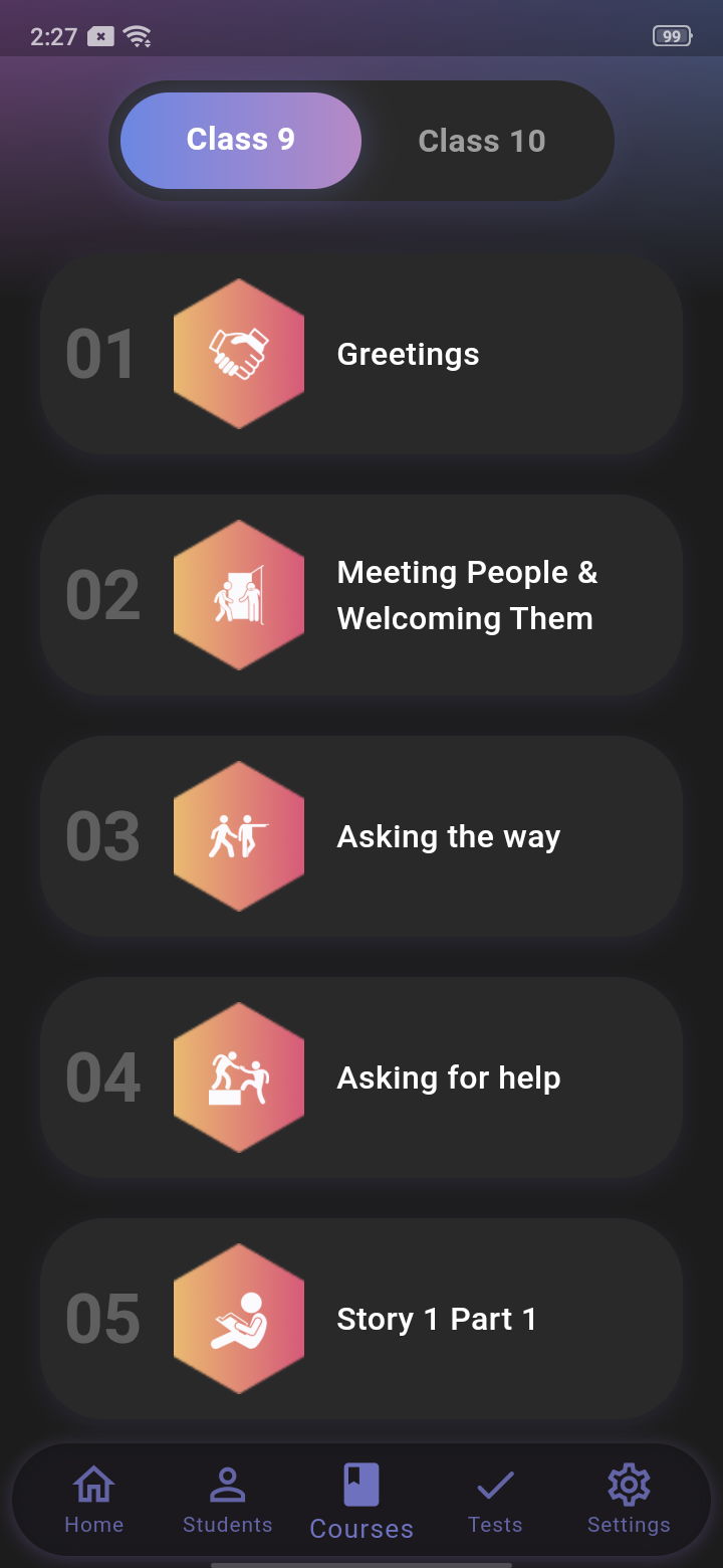 SEBA Teacher App - Course - 0
