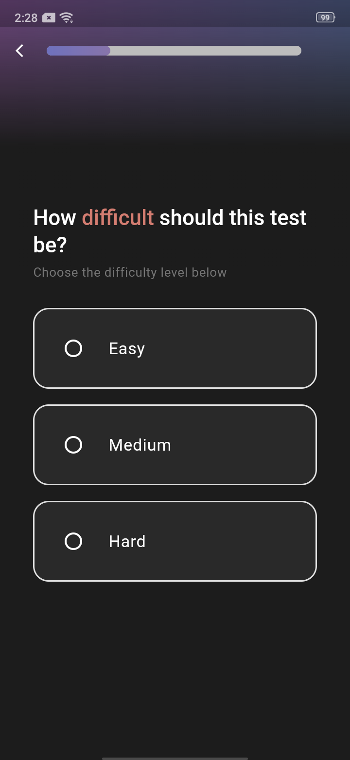 SEBA Teacher App - Tests - 2
