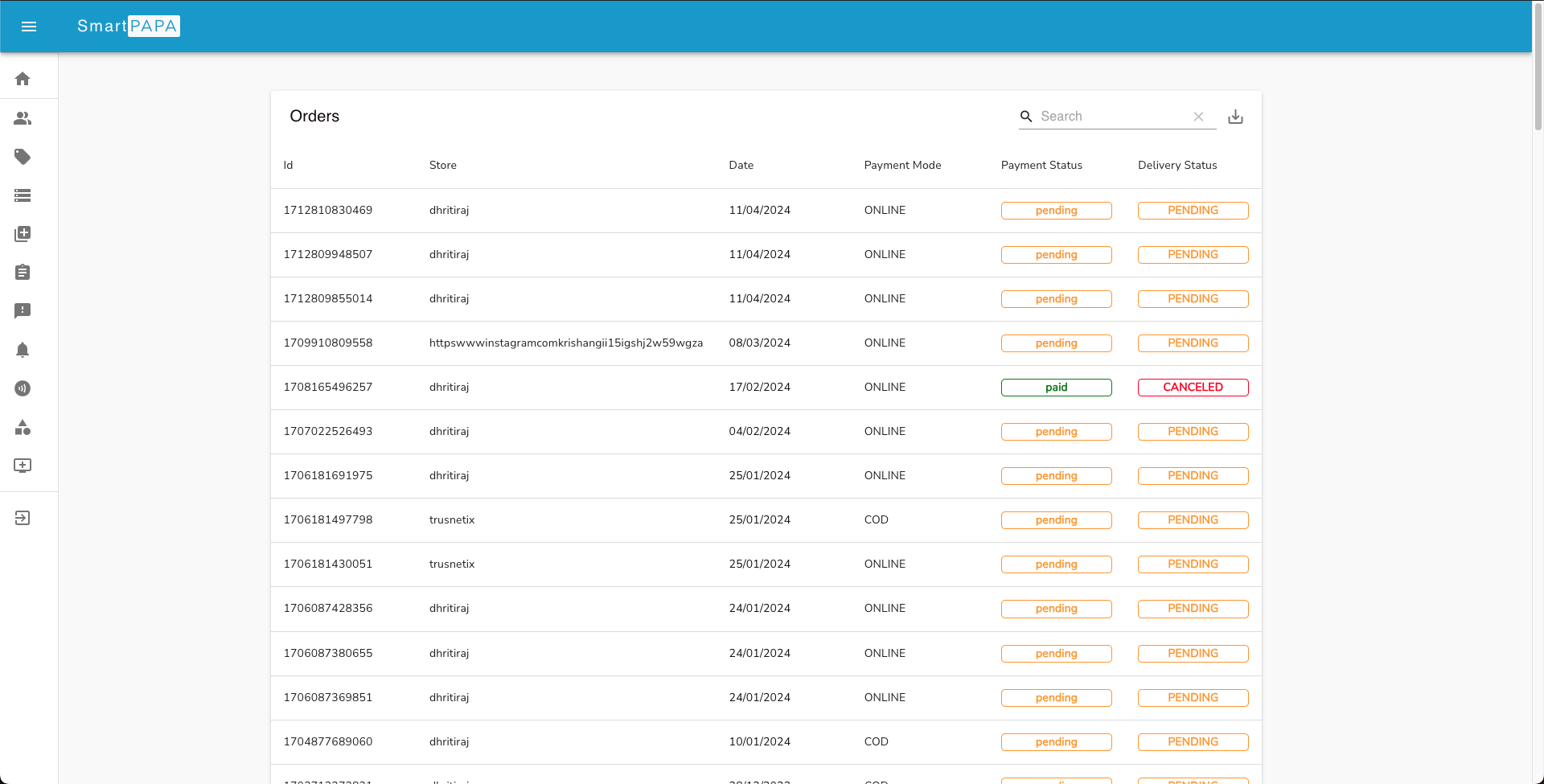 SmartPAPA - Admin Panel - 5