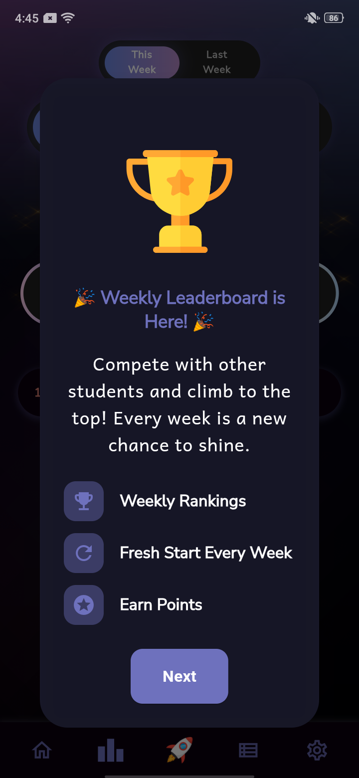 The Learning App by ASSEB - Leaderboard - 0