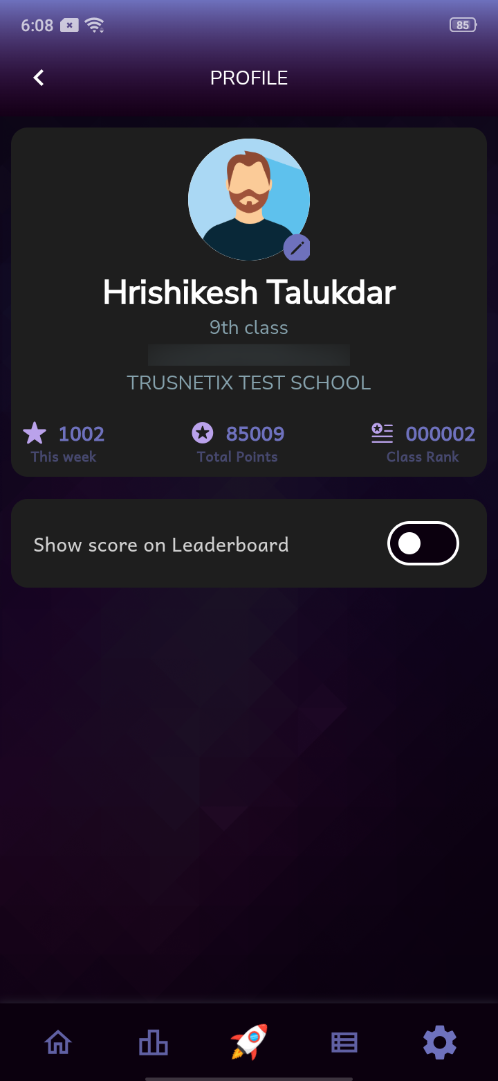 The Learning App by ASSEB - Settings - 1