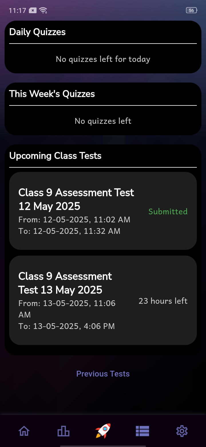 The Learning App by ASSEB - Tests - 11
