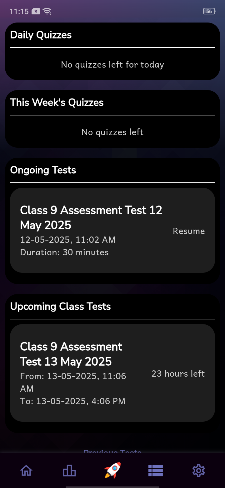 The Learning App by ASSEB - Tests - 8